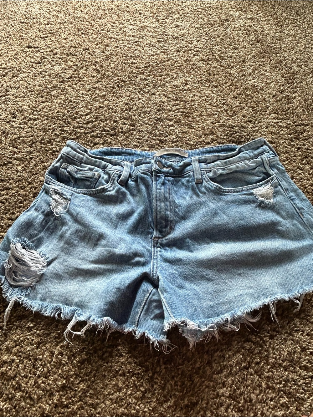 Joe’s jeans Light Blue Distressed Denim Women's Shorts